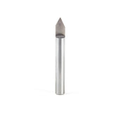 #option_45763 - 60 Deg Engraving 0.020 Tip Width x 1/4 Shank x 2 Inch Long Signmaking