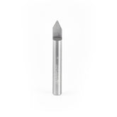 #option_45765 - 60 Deg Engraving 0.030 Tip Width x 1/4 Shank x 2 Inch Long Signmaking