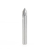 #option_45782 Solid Carbide V Groove Engraving 60 Deg x 1/4 Dia x 3/16 x 1/4 Inch Shank