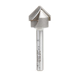 #option_45793 Double Edge Folding V-Groove 90 Deg x 0.118 Inch Tip Width x 3/4 Dia x 5/16 x 1/4 Inch Shank