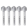 #option_45795-5 5 Pack Double Edge Folding V-Groove 108 Deg x 0.090 Inch Tip Width x 5/32 x 1/2 Dia. x 1/4 Inch Shank