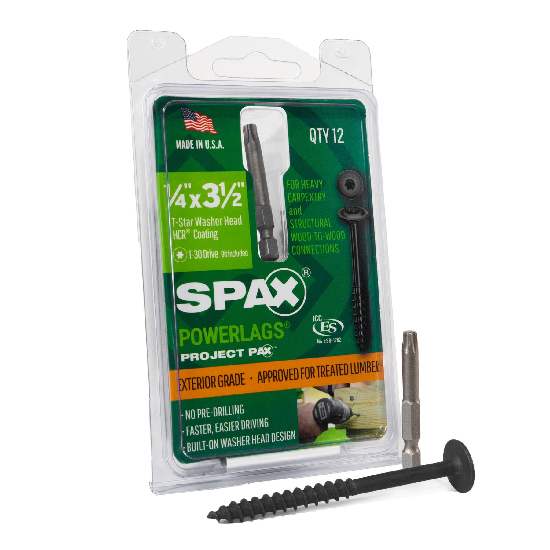 SPAX T-Star Washer Head HCR PowerLags