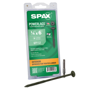SPAX T-Star Washer Head HCR PowerLags