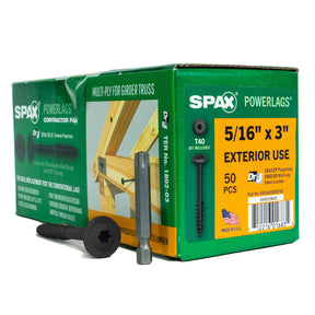 SPAX T-Star Washer Head HCR PowerLags