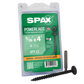 SPAX T-Star Washer Head HCR PowerLags