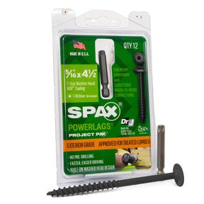 SPAX T-Star Washer Head HCR PowerLags