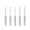 #option_46125-5 5 Pack - 1/8 Dia x 13/16 x 1/4 Shank x 2-1/2 Inch Long Up-Cut Router Bit