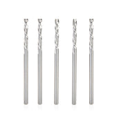 #option_46180-5 5 Pack CNC Solid Carbide Compression Spiral 1/8 Dia x 13/16 x 1/8 Inch Shank