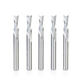 #option_46202-5 5-Pack - 1/4 Dia x 3/4 x 1/4 Inch Shank Down-Cut