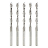 #option_46272-5 5-Pack Solid Carbide CNC Foam Up-Cut Cutting Square End Spiral 1/4 Dia x 2-1/4 x 1/4 Shank x 2-1/2 Inch Long