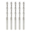 #option_46272-5 5-Pack Solid Carbide CNC Foam Up-Cut Cutting Square End Spiral 1/4 Dia x 2-1/4 x 1/4 Shank x 2-1/2 Inch Long