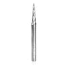 #option_46282-U 5.4 Deg Tapered Angle Ball Tip 1/16 Dia x 1/32 Radius x 1 x 1/4 Shank x 3 Inch Long x 4 Flute Up-Cut Spiral