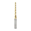 #option_46284 1 Deg Tapered Angle Ball Tip 1/8 Dia x 1/16 Radius x 1-1/2 x 1/4 Shank x 3 Inch Long x 3 Flute Up-Cut Spiral