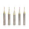 #option_46290-5 5 Pack Flat Bottom 0.10 Deg Angle x 1/16 Dia x 5/16 x 1/4 Shank x 2 Inch Long x 3 Flute