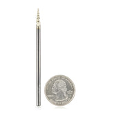 #option_46291 6.2 Deg Tapered Angle Ball Tip x 1/32 Dia x 1/64 Radius x 0.445 x 1/8 Shank x 3 Inch Long x 3 Flute Up-Cut Spiral