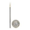 #option_46291 6.2 Deg Tapered Angle Ball Tip x 1/32 Dia x 1/64 Radius x 0.445 x 1/8 Shank x 3 Inch Long x 3 Flute Up-Cut Spiral
