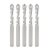 #option_46297-5 5 Pack - Trim 1/4 Dia x 1 Inch x 1/4 Shank w Double Ball Bearing Down-Cut