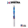 #option_46297-K - Trim 1/4 Dia x 1 Inch x 1/4 Shank w Double Ball Bearing Down-Cut
