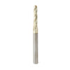 #option_46298 1 Deg Tapered Angle Ball Tip 3/16 Dia x 3/32 Radius x 1 x 1/4 Shank x 3 Inch Long x 3 Flute Up-Cut Spiral