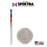 #option_46375-K - Up-Cut 1/16 Radius x 1/8 Dia x 1/2 Inch x 1/8 Shank