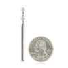 #option_46375 - Up-Cut Ball Nose Spiral 1/8 Dia x 1/2 Inch x 1/8 Shank