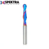 #option_46376-K - Up-Cut 1/8 Radius x 1/4 Dia x 1 Inch x 1/4 Shank