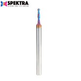 #option_46385-K - Up-Cut 1/16 Radius x 1/8 Dia x 1/2 Inch x 1/4 Shank