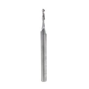 Amana Tool Solid Carbide Ballnose Spiral CNC Router Bit for Plastics, Acrylic, Solid-Surface and Plexiglas®