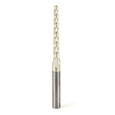 #option_46474 Metric 1 Deg Tapered Angle Ball Tip x 3.2mm Dia x 1.6mm Radius x 38mm x 6mm Shank x 75mm Long x 3 Flute Up-Cut Spiral