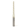 #option_46474 Metric 1 Deg Tapered Angle Ball Tip x 3.2mm Dia x 1.6mm Radius x 38mm x 6mm Shank x 75mm Long x 3 Flute Up-Cut Spiral