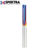 #option_46483-K - Triple Straight 'V' Flute Plastic Cutting 1/4 Dia x 1 x 1/4 Inch Shank