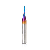 #option_ 46486-K Flat Bottom 0.10 Deg Angle x 1/16 Dia x 5/16 x 1/4 Shank x 2 Inch Long x 3 Flute Solid Carbide Down-Cut Spiral