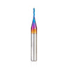 #option_ 46486-K Flat Bottom 0.10 Deg Angle x 1/16 Dia x 5/16 x 1/4 Shank x 2 Inch Long x 3 Flute Solid Carbide Down-Cut Spiral
