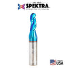 #option_46524-K - Up-Cut 3 Flute 3/16 Radius 3/8 Dia x 1 x 1/2 Shank