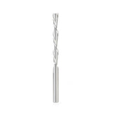 #option_46566 Solid Carbide CNC Foam Down-Cut Cutting Square End Spiral 1/4 Dia x 2-1/4 x 1/4 Shank x 4 Inch Long
