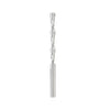 #option_46566 Solid Carbide CNC Foam Down-Cut Cutting Square End Spiral 1/4 Dia x 2-1/4 x 1/4 Shank x 4 Inch Long