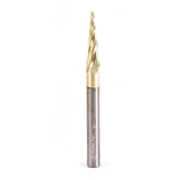 #option_46572 Flat Bottom 5.4 Deg Angle x 1/16 Dia x 1 x 1/4 Shank x 3 Inch Long x 4 Flute