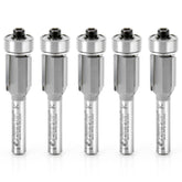 #option_47116-5 5 Pack - 1/2 Dia x 1/2 x 1/4 Inch Shank 3-Flute
