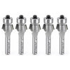 #option_47200-5 5 Pack - Bevel Laminate Trim 15 Deg x 5/8 Dia x 1/4 x 1/4 Inch Shank w Ball Bearing
