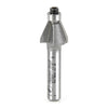 #option_47201 - Bevel Laminate Trim 22 Deg x 1/2 Dia x 5/16 x 1/4 Inch Shank w Ball Bearing