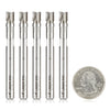 #option_47224-S-5 5 Pack Miniature 1/4 Dia x 1/4 x 1/4 Inch Shank Router Bit w Mini 1/4 Dia Upper BB
