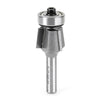 #option_47302 - Bevel Laminate Trim 7 Deg x 3/4 Dia x 7/16 x 1/4 Inch Shank w Ball Bearing 3-Flute
