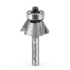 #option_47304 - Bevel Laminate Trim 30 Deg x 1-3/32 Dia x 7/16 x 1/4 Inch Shank w Ball Bearing 3-Flute
