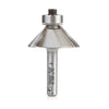 #option_47306 - Chamfer 45 Deg x 1-19/64 Dia x 7/16 x 1/4 Inch Shank w Ball Bearing 3-Flute