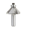 #option_47309 - Chamfer 45 Deg x 1-3/4 Dia x 3/4 x 1/2 Inch Shank w Ball Bearing 4-Flute