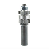 #option_47412 - Double Bevel Flush Trim Cutter Assembly 7/8 Dia x 1/4 x 1/2 Inch Shank w Center Ball Bearing