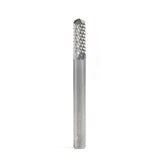 #option_48001 Medium Burr w 135 Deg Drill Point 1/4 Dia x 3/4 x 1/4 Shank