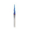 #option_48420-K-M 5.0 Deg Tapered Angle Ball Tip x 1.5mm Dia x 0.75mm Radius x 26mm x 6mm Shank x 75mm Long x 3 Flute