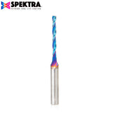 #option_48442-K - Up-Cut Square End Spiral 3mm Dia x 28mm x 6mm Shank x 64mm Long
