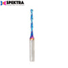 #option_48442-K - Up-Cut Square End Spiral 3mm Dia x 28mm x 6mm Shank x 64mm Long